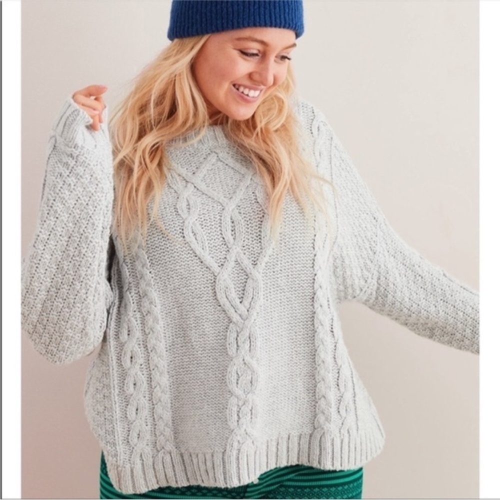 Aerie Chunky Cable Knit Sweater